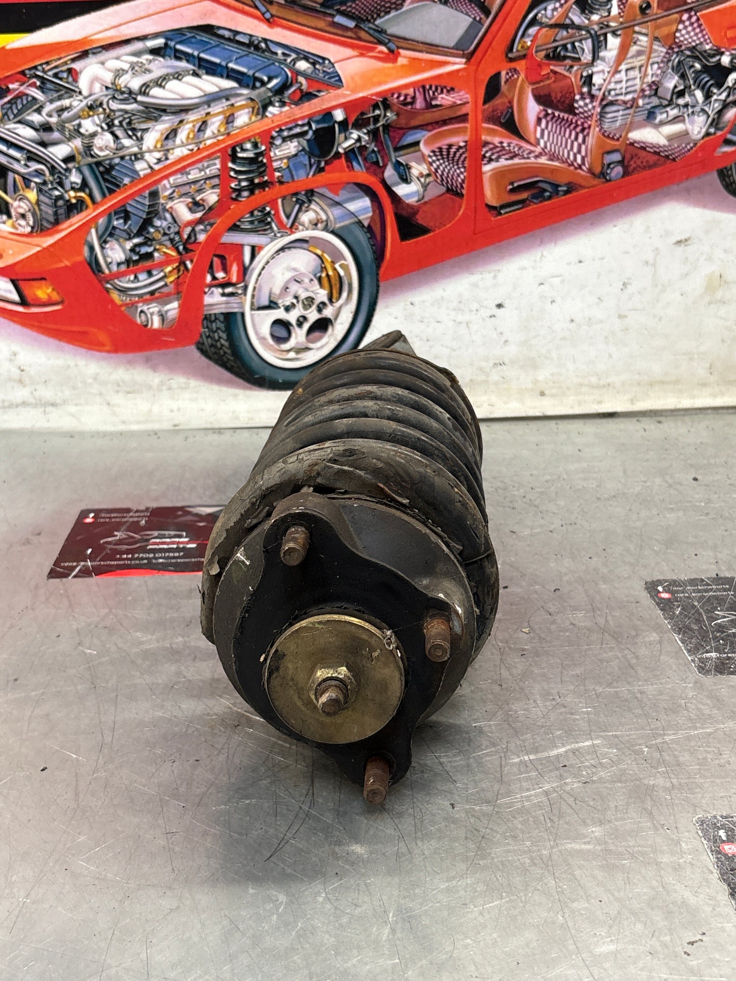 Porsche 928 Front shock absorber, used 92834305507