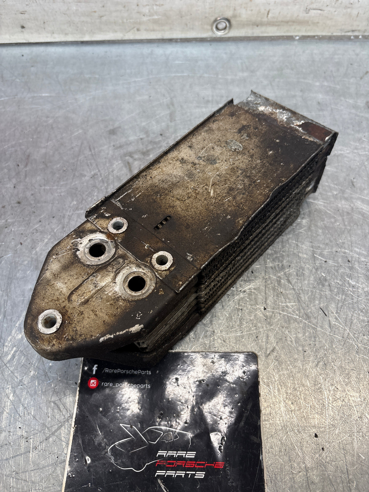 Porsche 914 oil cooler, used 021117021B