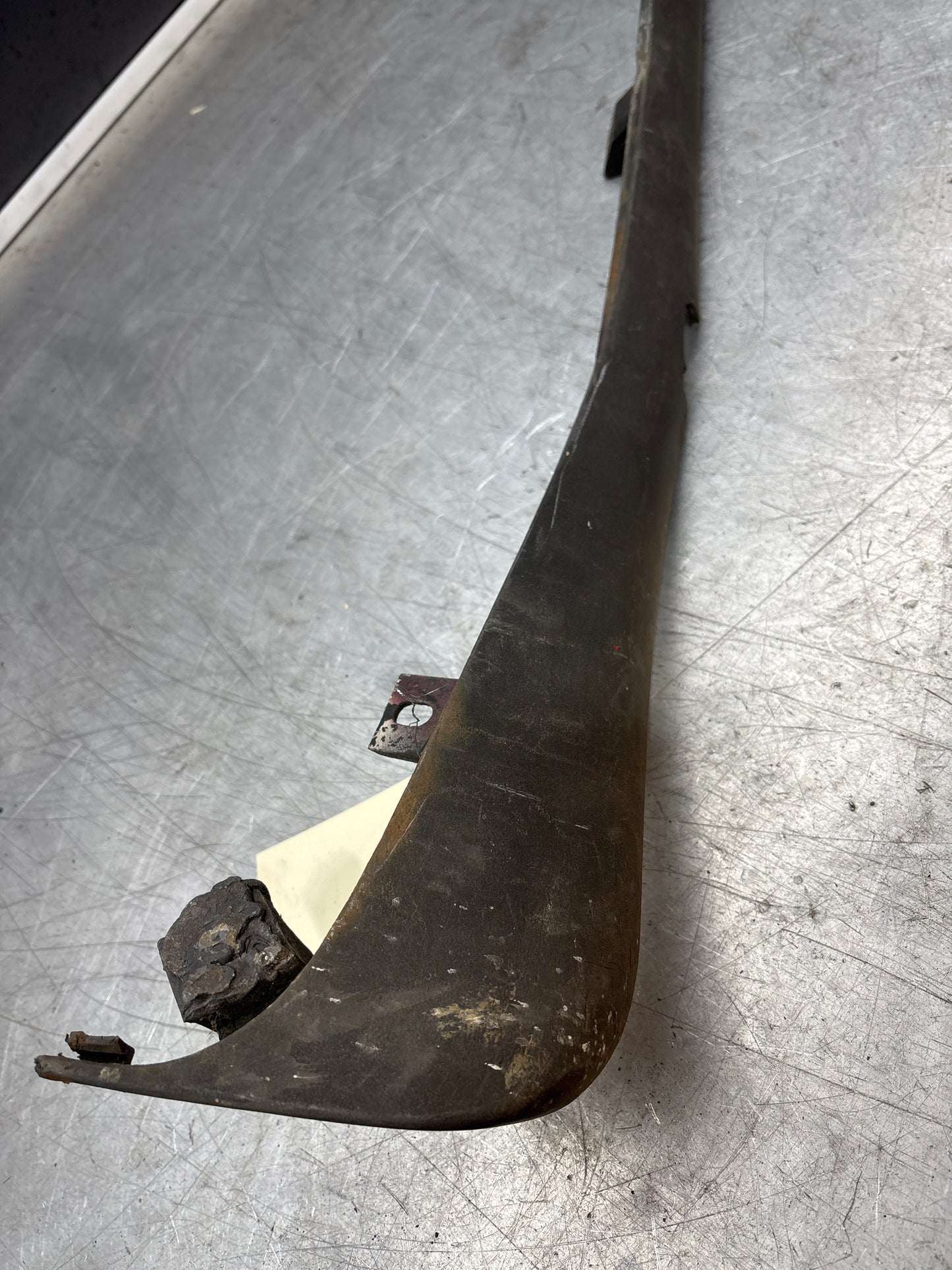 Porsche 944 lower door sill trim molding right side, used 9515591600