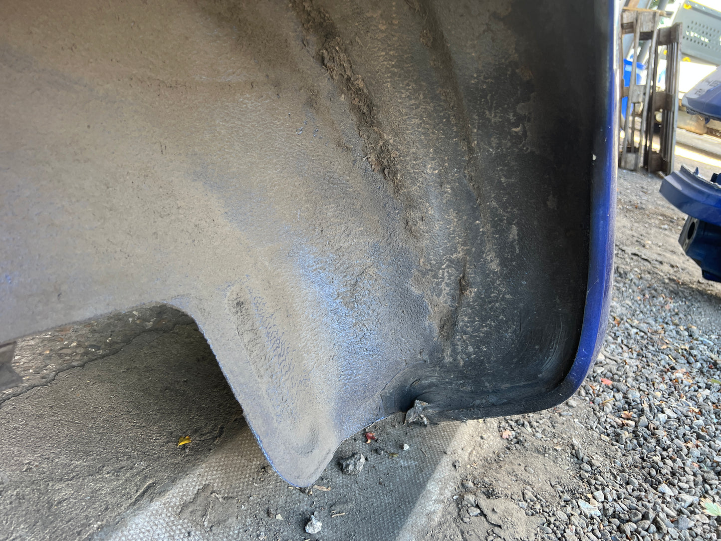 Porsche 944 left side cut, rear fender with sill 94450390303, 94450361102