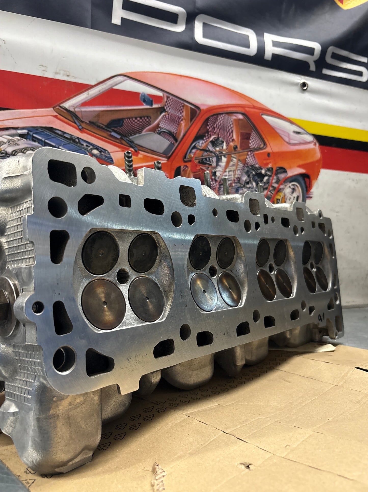 Porsche 968 Cylinder Head, refurbished 9441044141R
