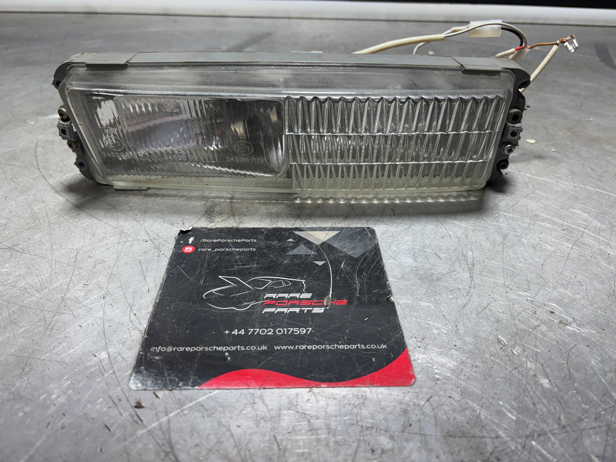 Porsche 944 S2 Turbo Left foglight 95163121100, used, no cracks