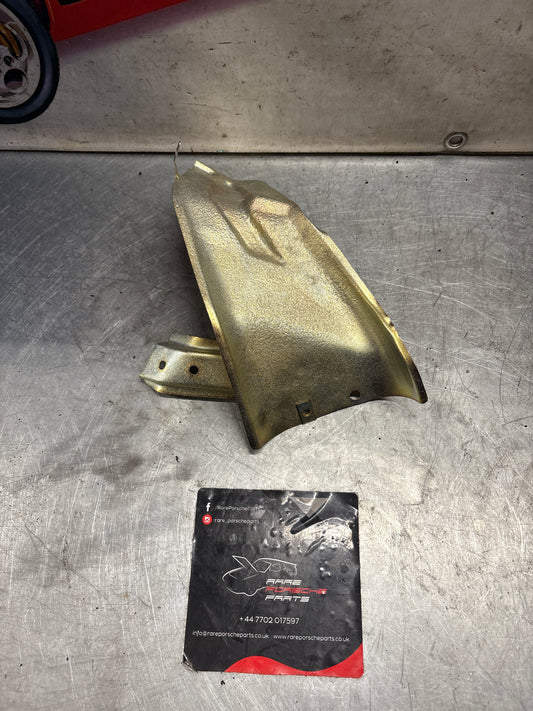 Porsche 924 Turbo exhaust heat shield, refurbished 477803394