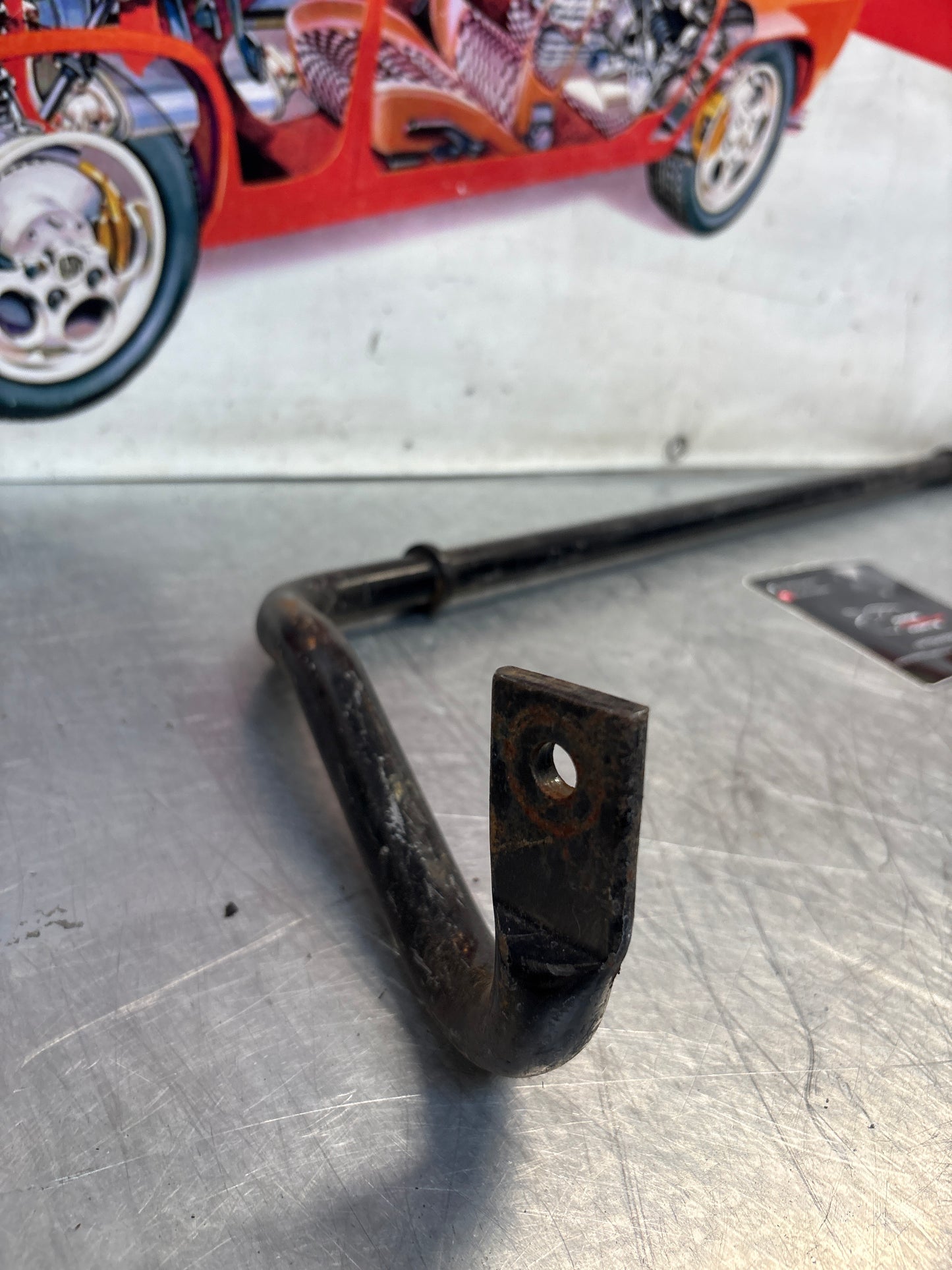 Porsche 986 Boxster front anti roll bar, used 99634370121, 24mm