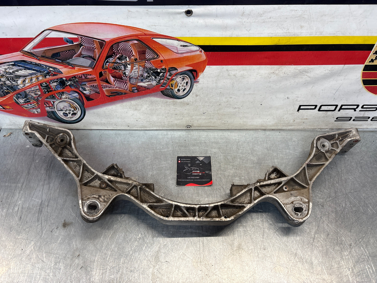 Porsche 928 rear gearbox subframe, used 92833113112