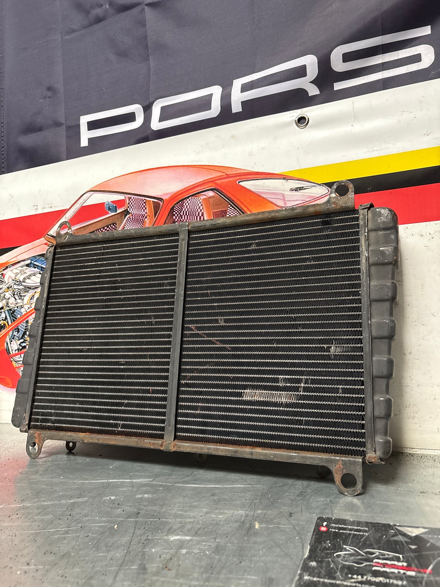 Porsche 924 radiator used 477121251A pressure tested