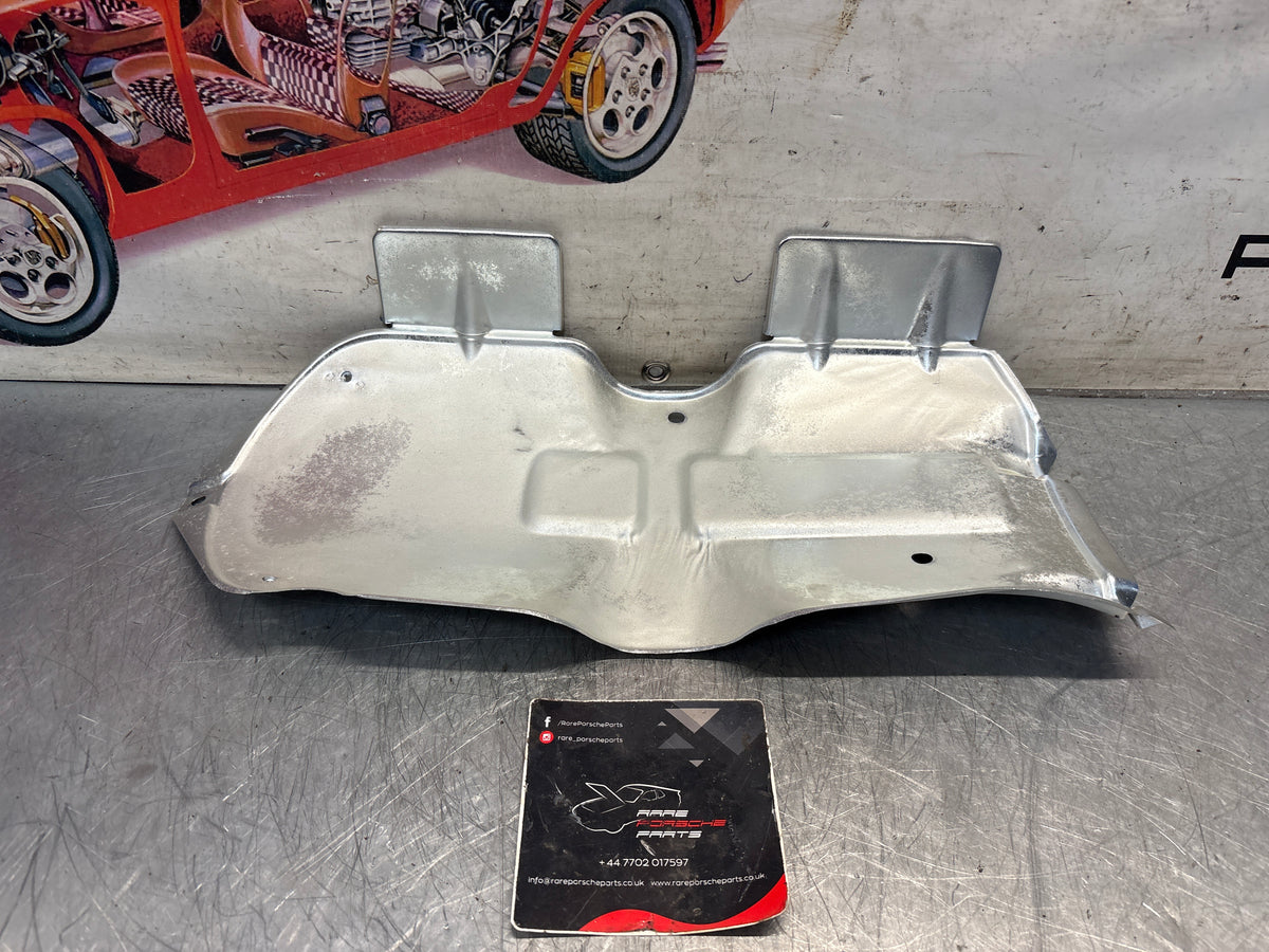 Porsche late 944 exhaust heat shield 94450313900, refurbished