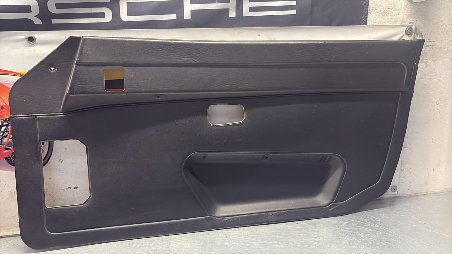 Porsche 924 / 944 Pair of early electric door cards, LHD 477867012 / 477867011