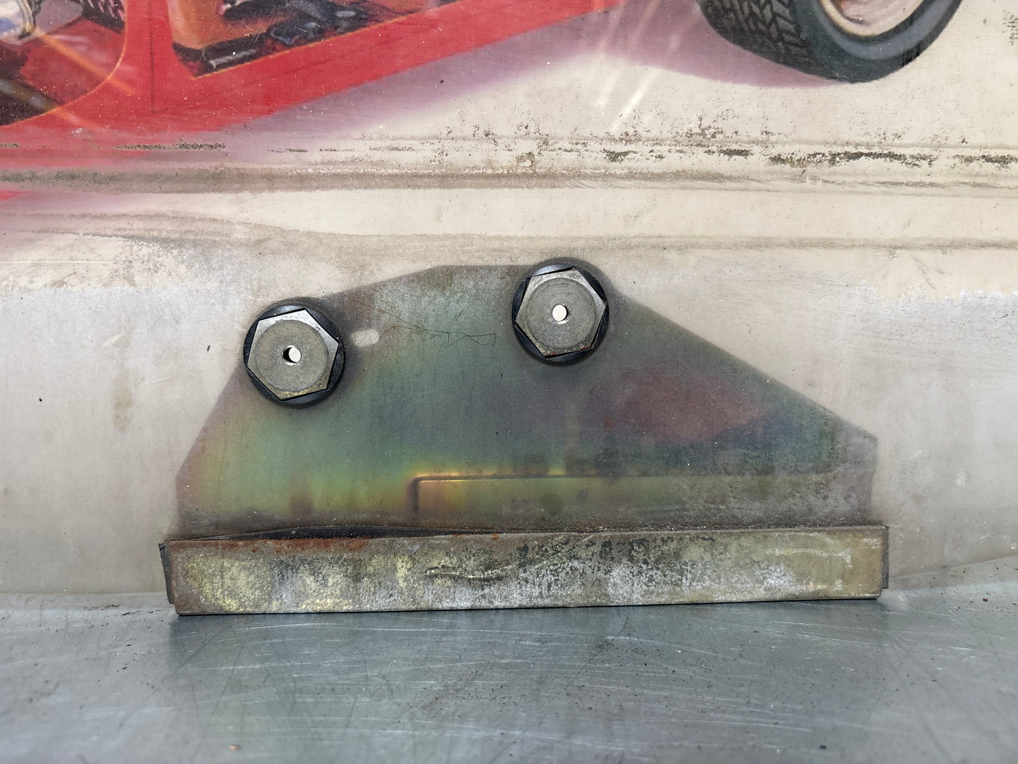 Porsche 928 Right hand side door window glass, brown 92853701602 used