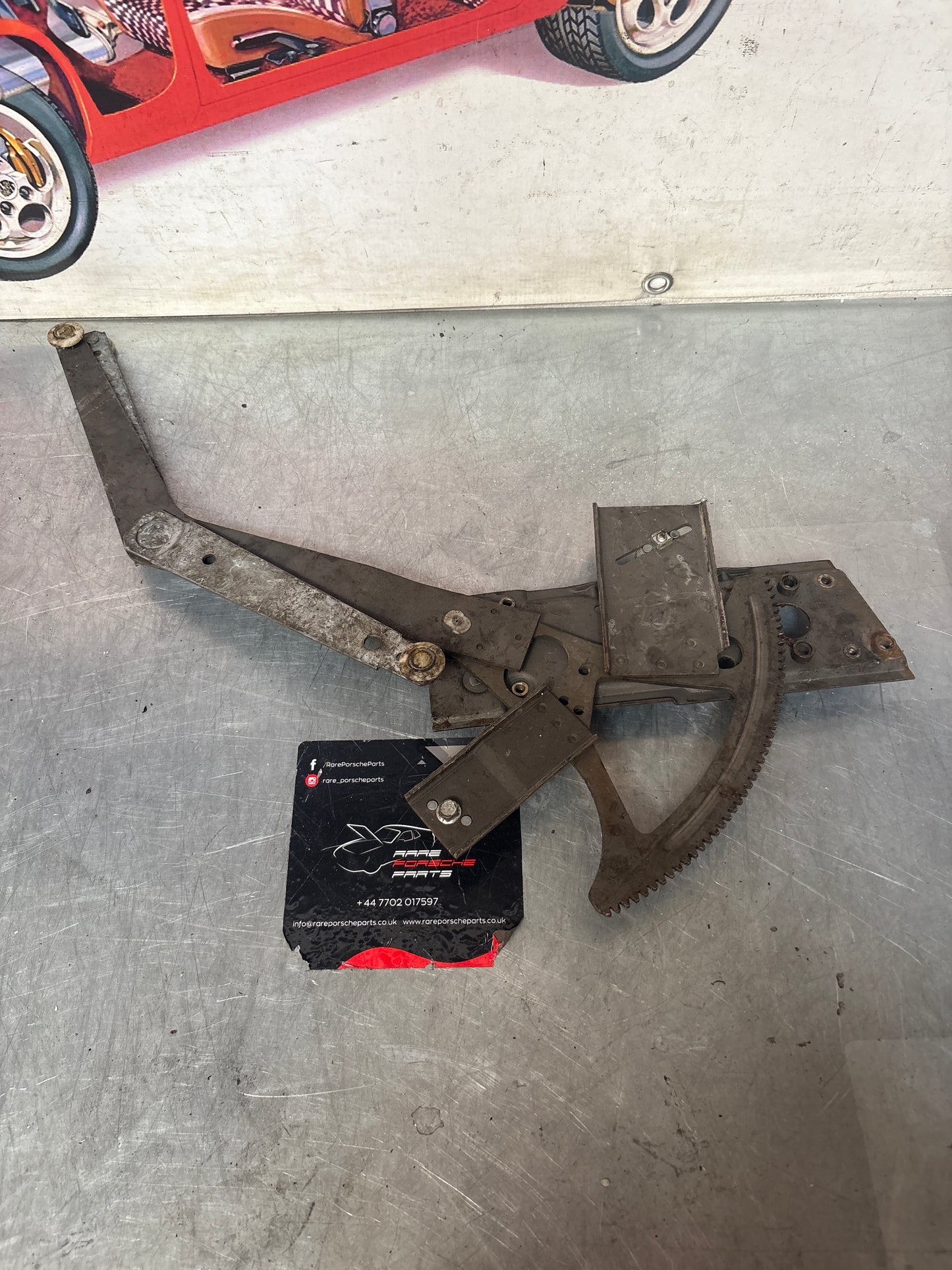 Porsche 911 930 Right Window Regulator, used 91179954202