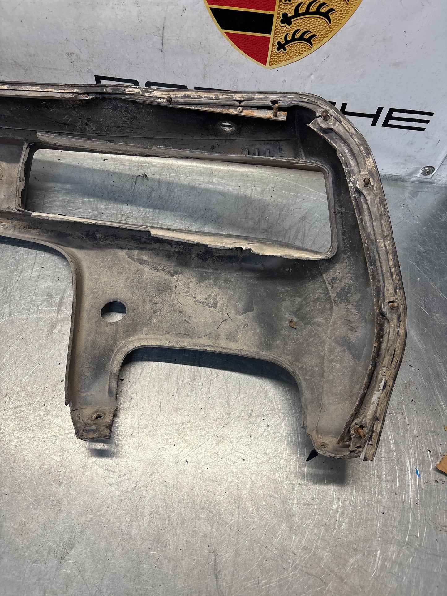 Porsche 928 front bumper cover panel, used 92850501306