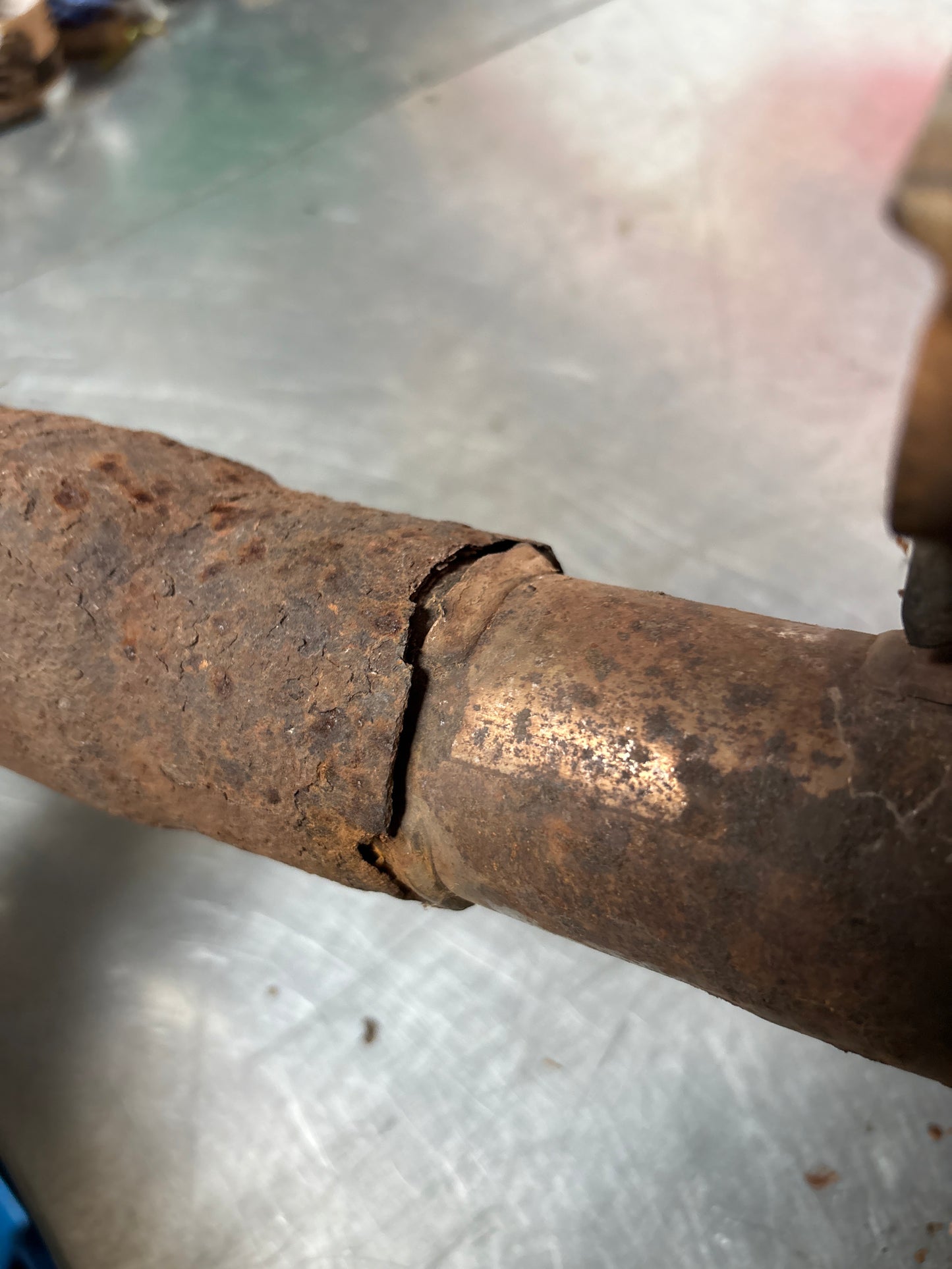 Porsche 944 S S2 genuine exhaust system rear muffler, used 94411104103