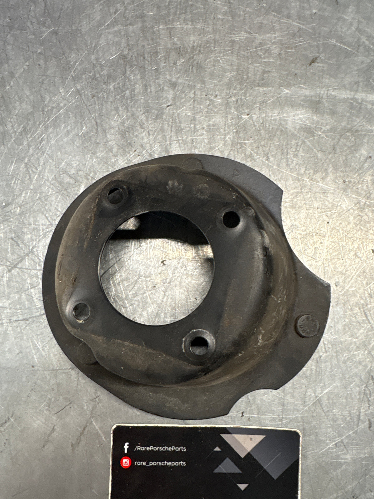 Porsche 924 brake booster plate bracket, used 477611947D