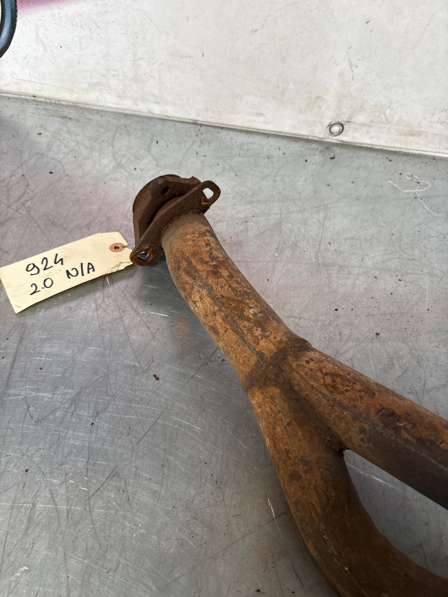 Porsche 924 exhaust pipe, used LHD only! 477253101H