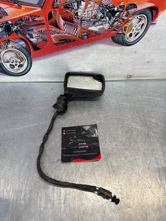 Porsche 924 early right side mirror, for spares or repair