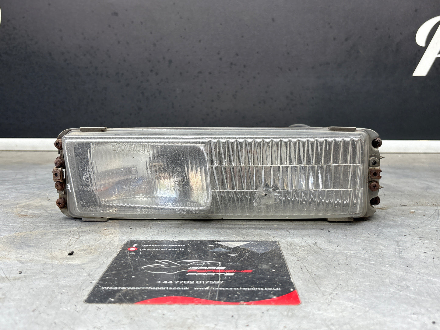 Porsche 944 S2 Turbo Left foglight 95163121200, spares or repair