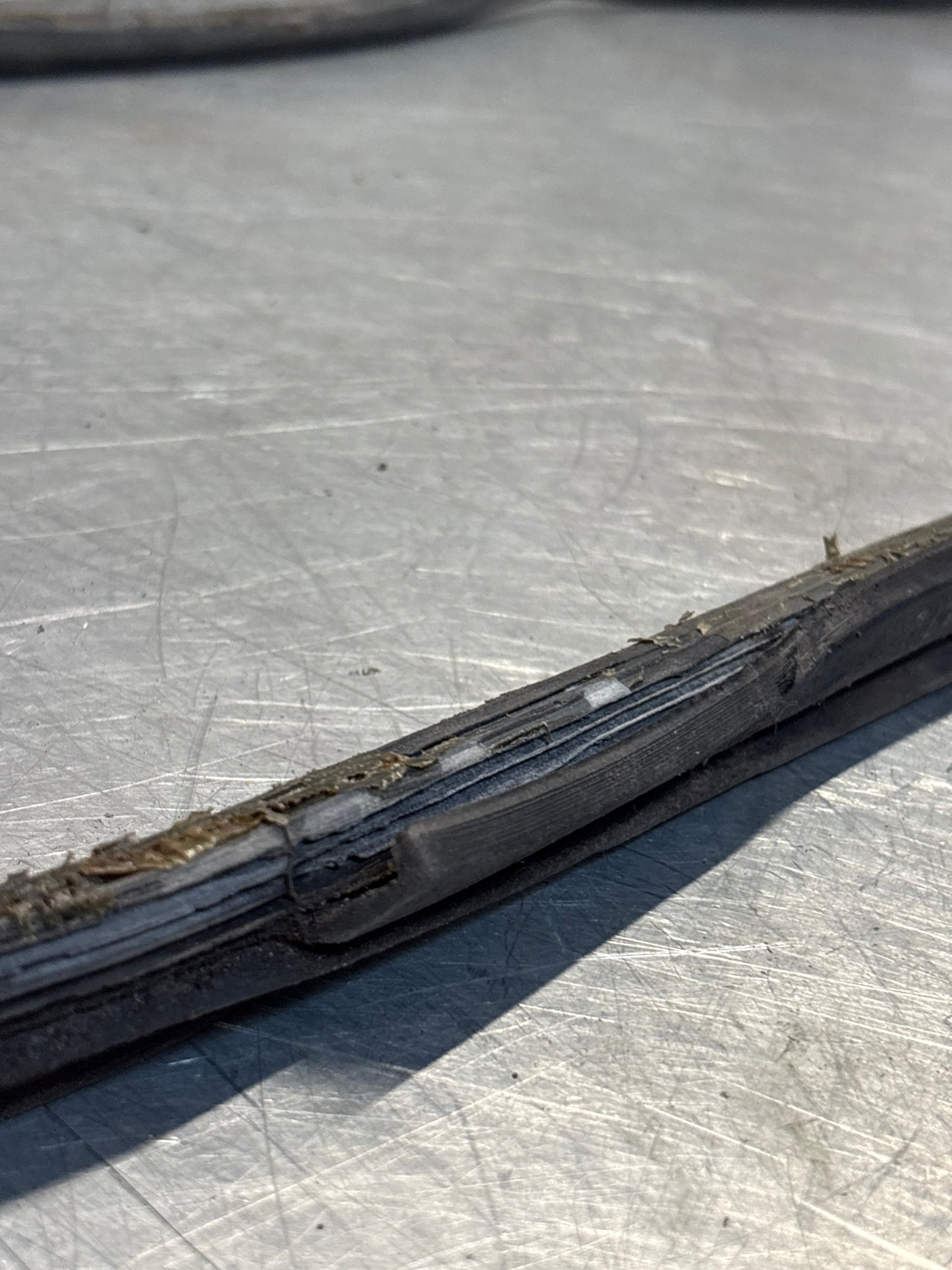 Porsche 924 / 944 right door seal, used 94453709200