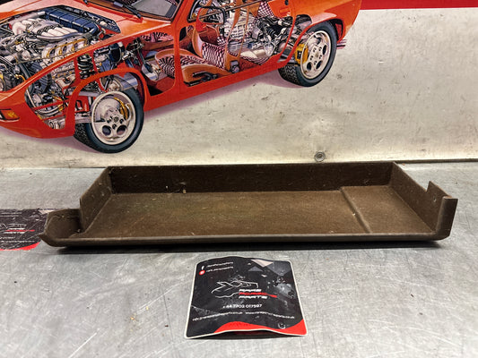 Porsche 924 944 under glove box shelf, brown 477857836A LHD only, for spares or repair