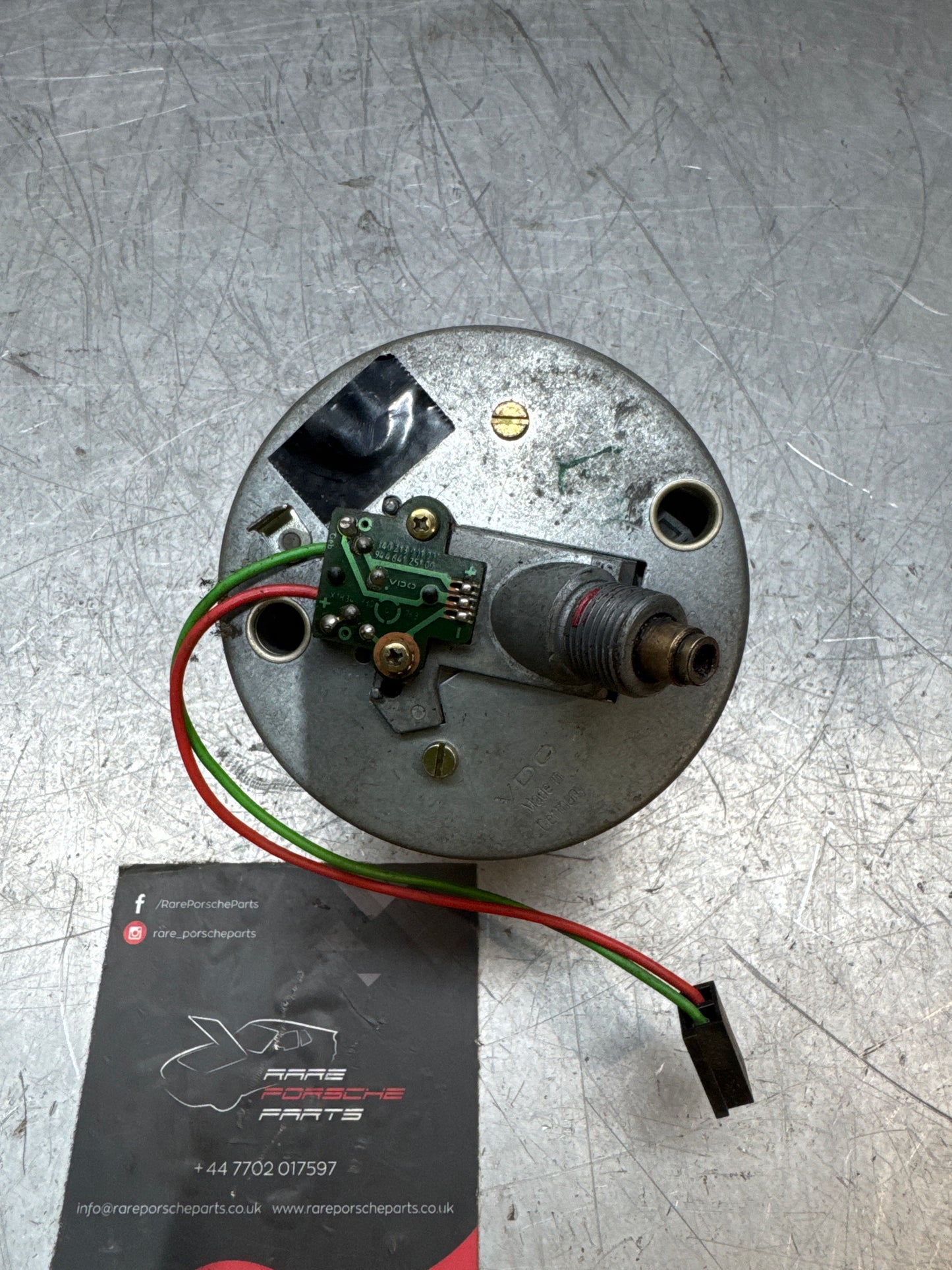 Porsche 944 speedometer showing 06242 miles 94464103600 used