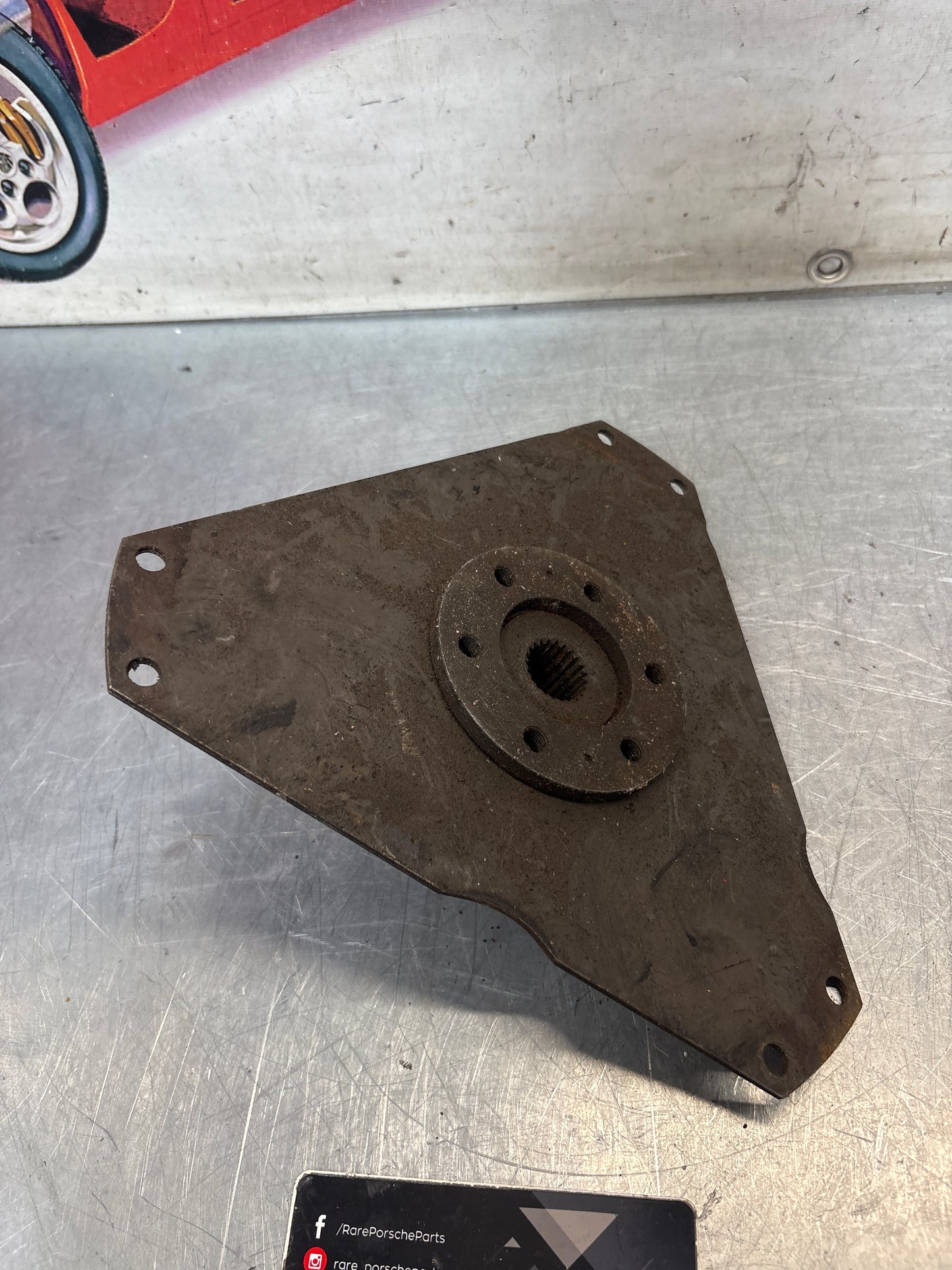 Porsche 928 -1982 3 speed automatic double plate flange disc without bolts used 92211604103