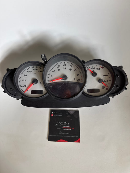 Porsche Boxter 986 Instrument Cluster, unknown mileage 9866419817770C used