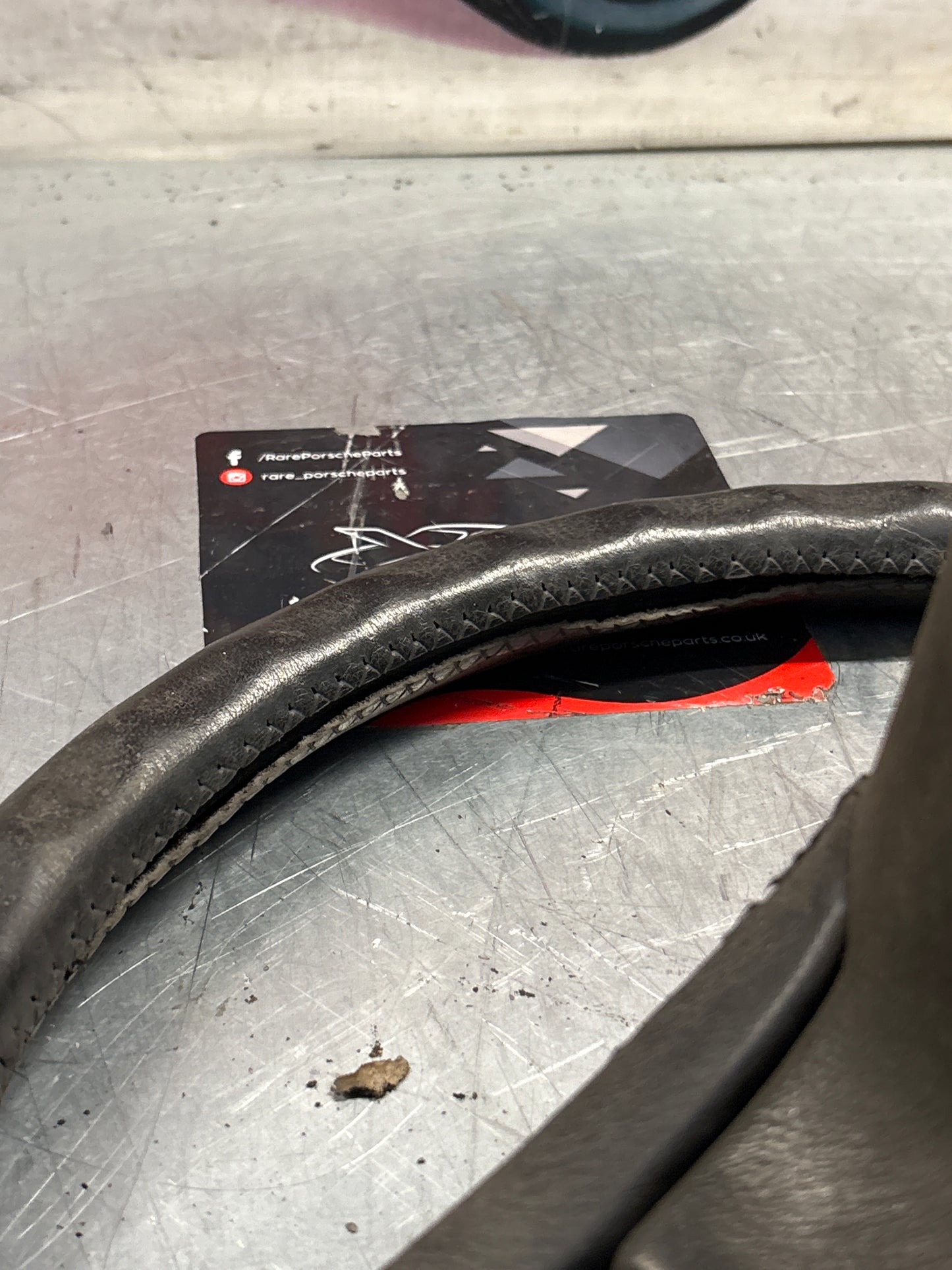 Porsche 928 steering wheel 92834708402, used