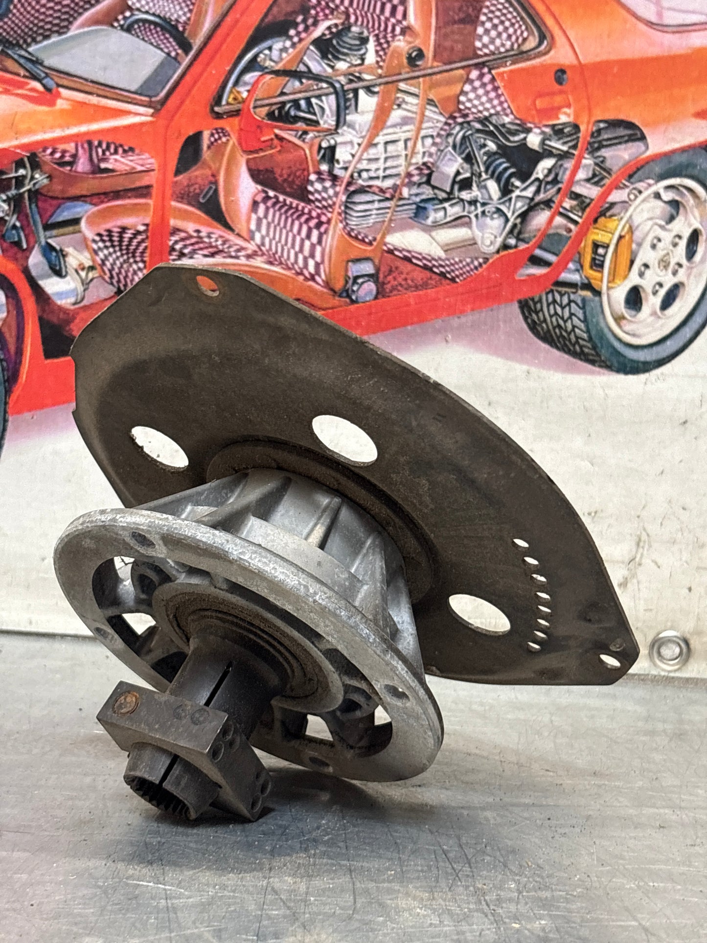 Porsche 944 automatic damper plate flange disc used 94442111000