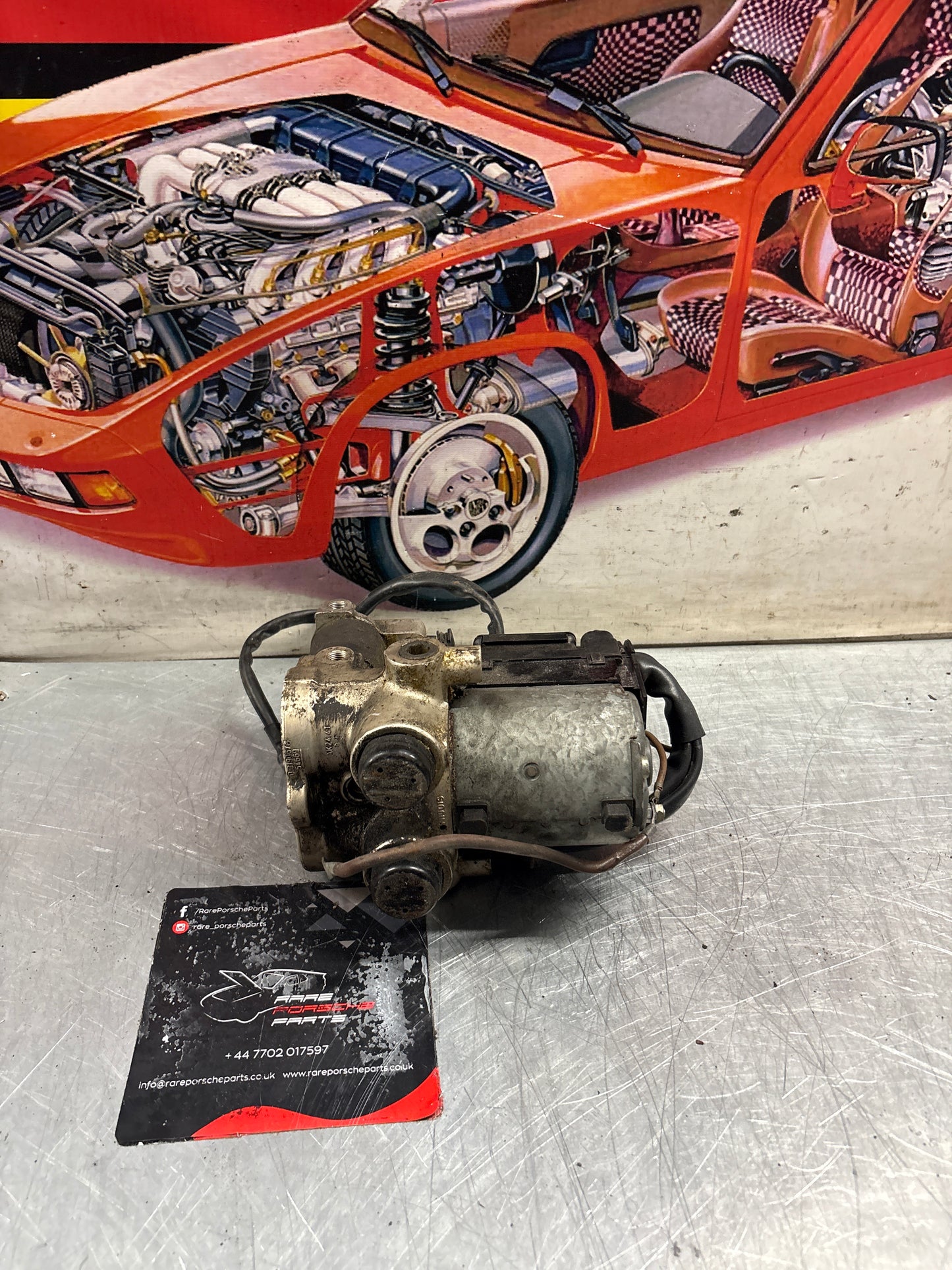 Porsche 928 85.5- ABS Pump module block, used 0265200009