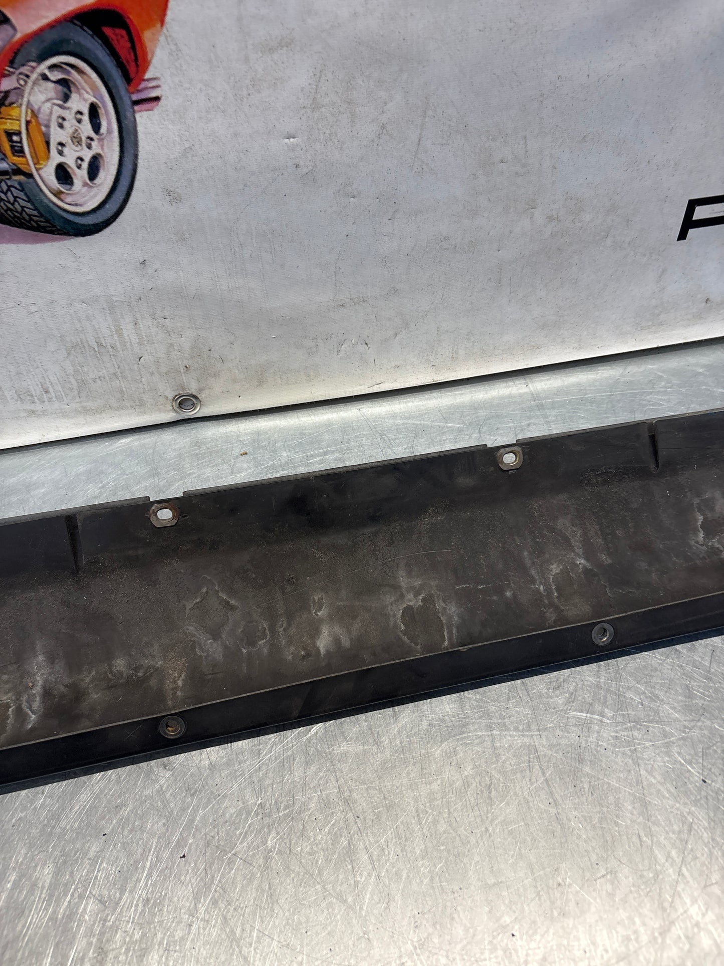 Porsche 928 S4 right sill cover, used 92855908602