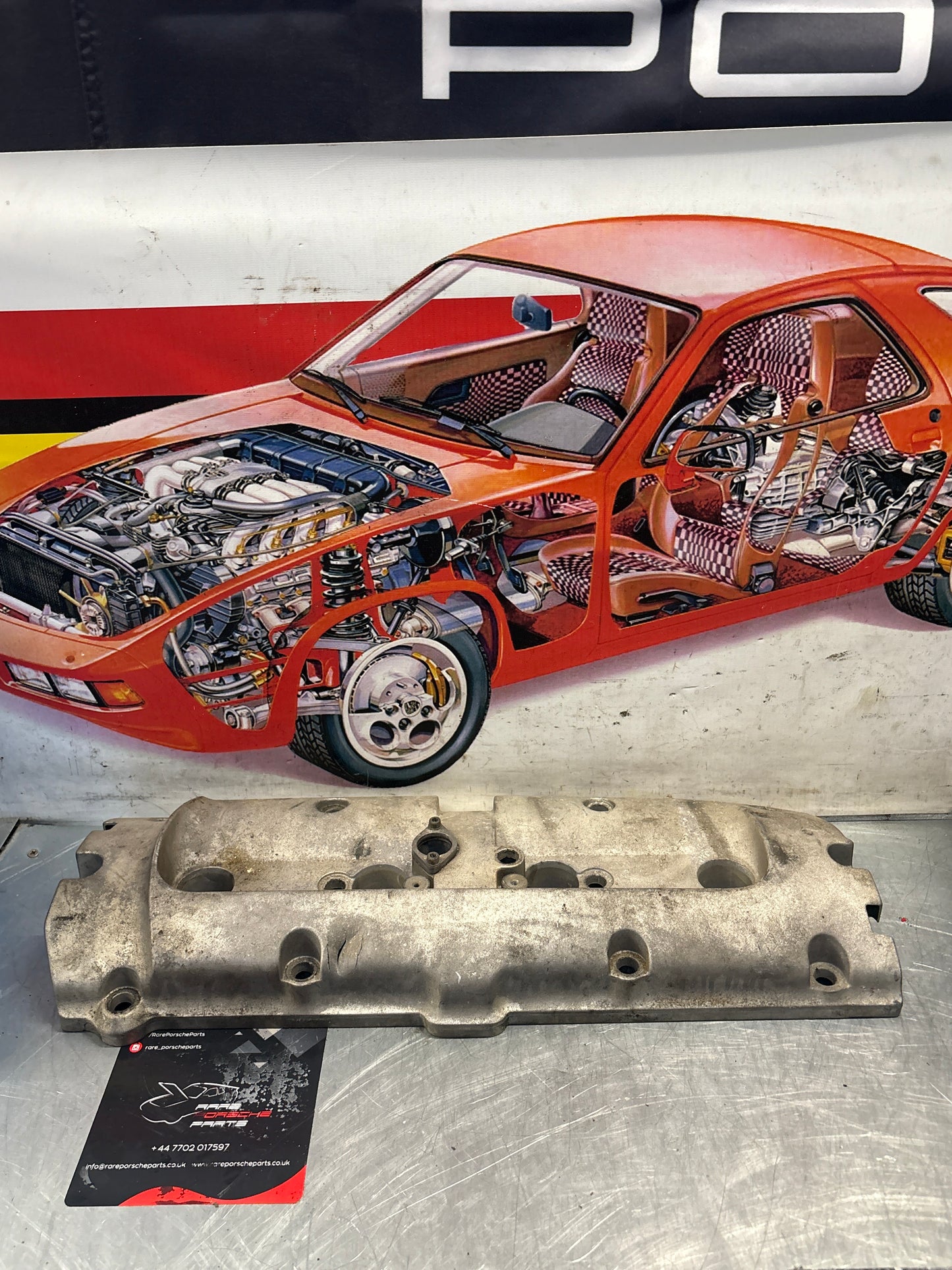 Porsche 968 cylinder head cover, for spares or repair 94410446102