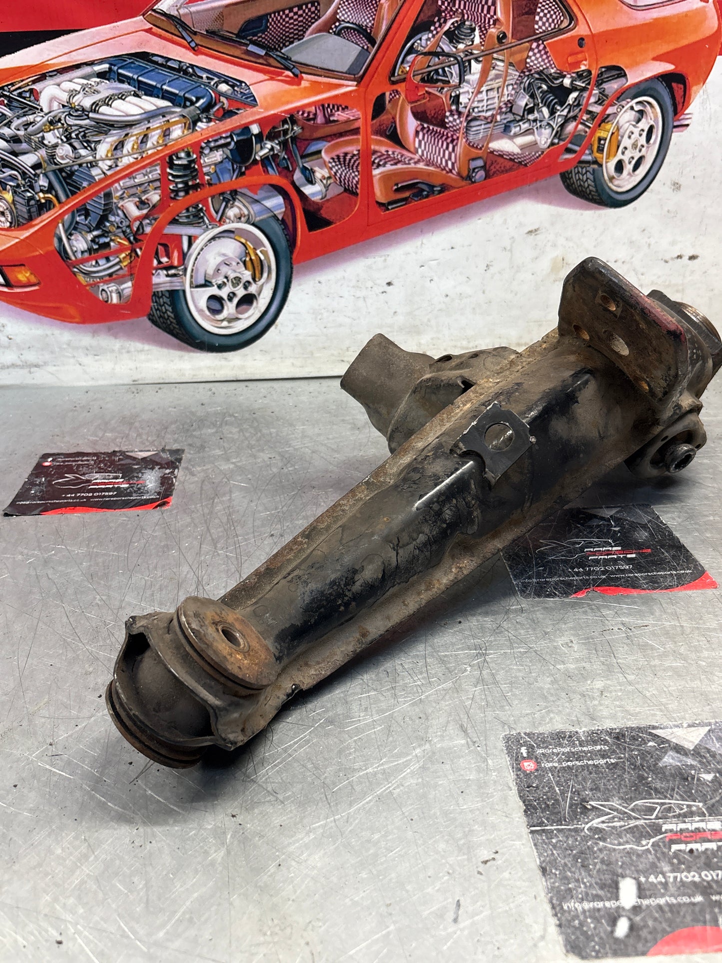 Porsche 924 944  -85.5 Rear right trailing arm,  used 94433102200