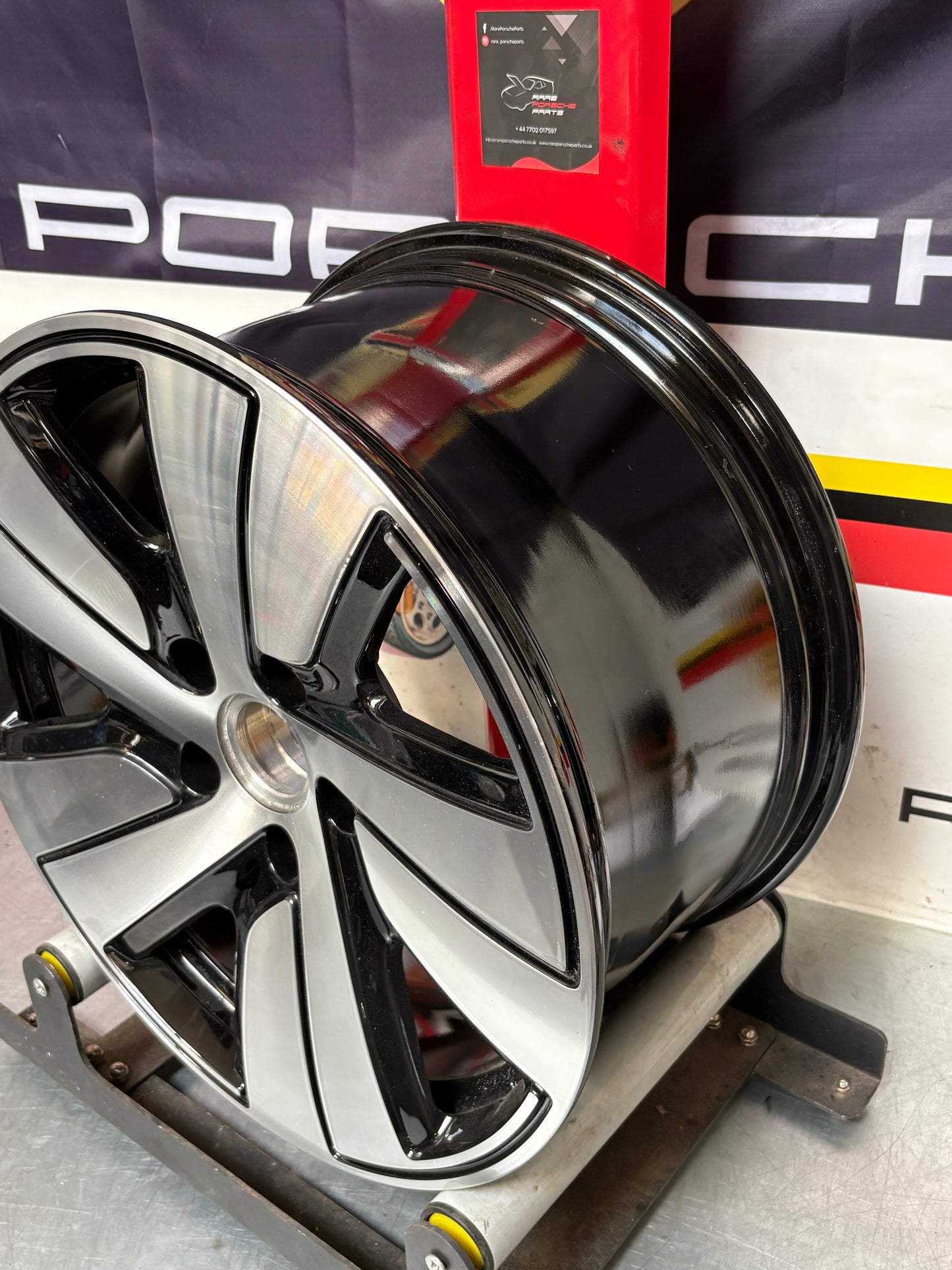 Porsche Taycan 10.0Jx19” ET66 alloy wheel, 9J1601025BM, very nice condition, used