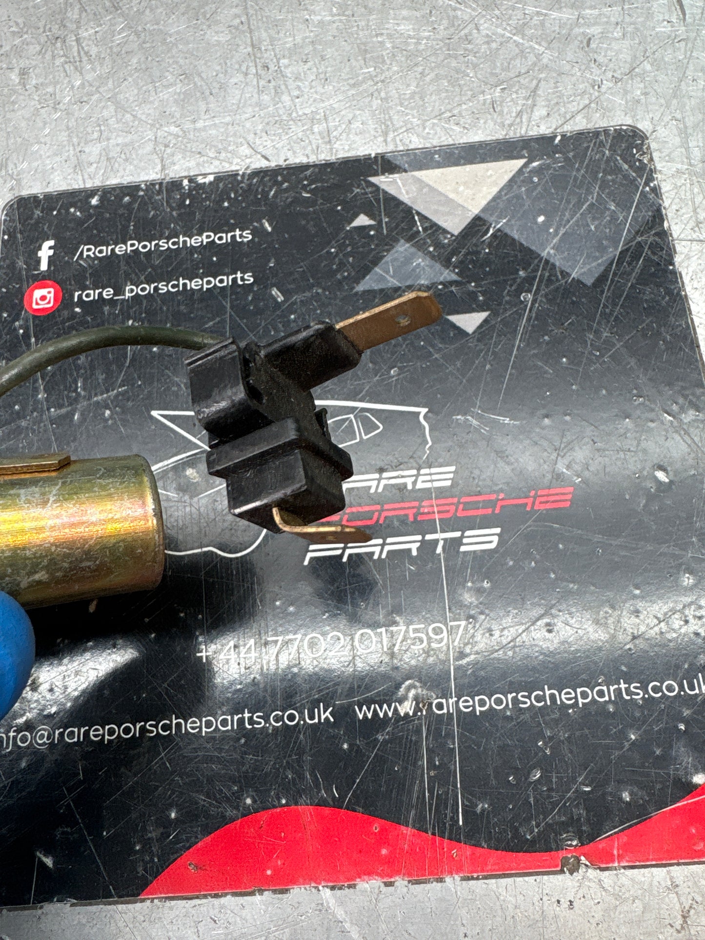 Porsche 924 -79 Beru ignition distributor condenser, used 060905295