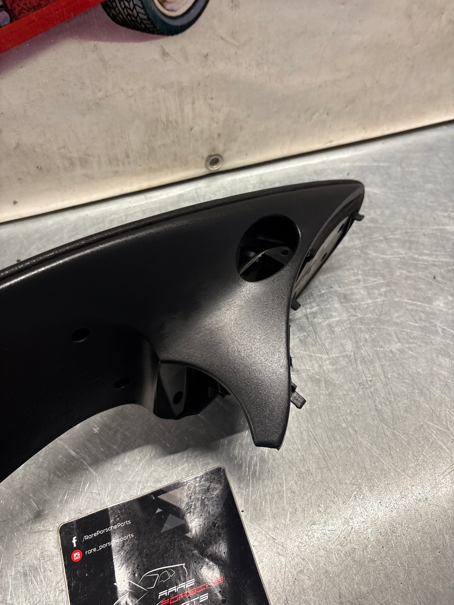 Porsche Boxster 986 dashboard cluster trim,black used 98655205500 / 98655205501