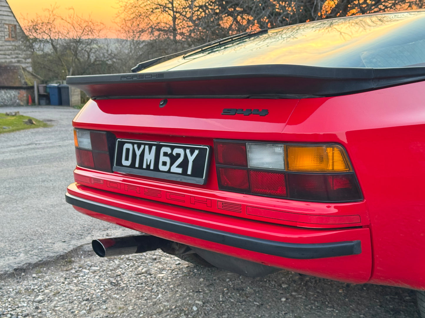1983 Guards Red Porsche 944