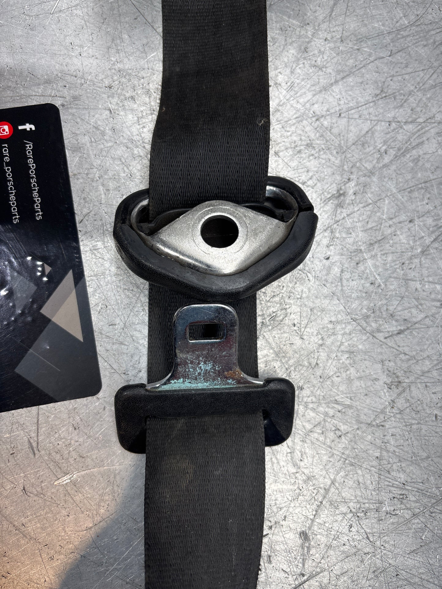Porsche 928 front right O/S seat belt, 92880312609 used