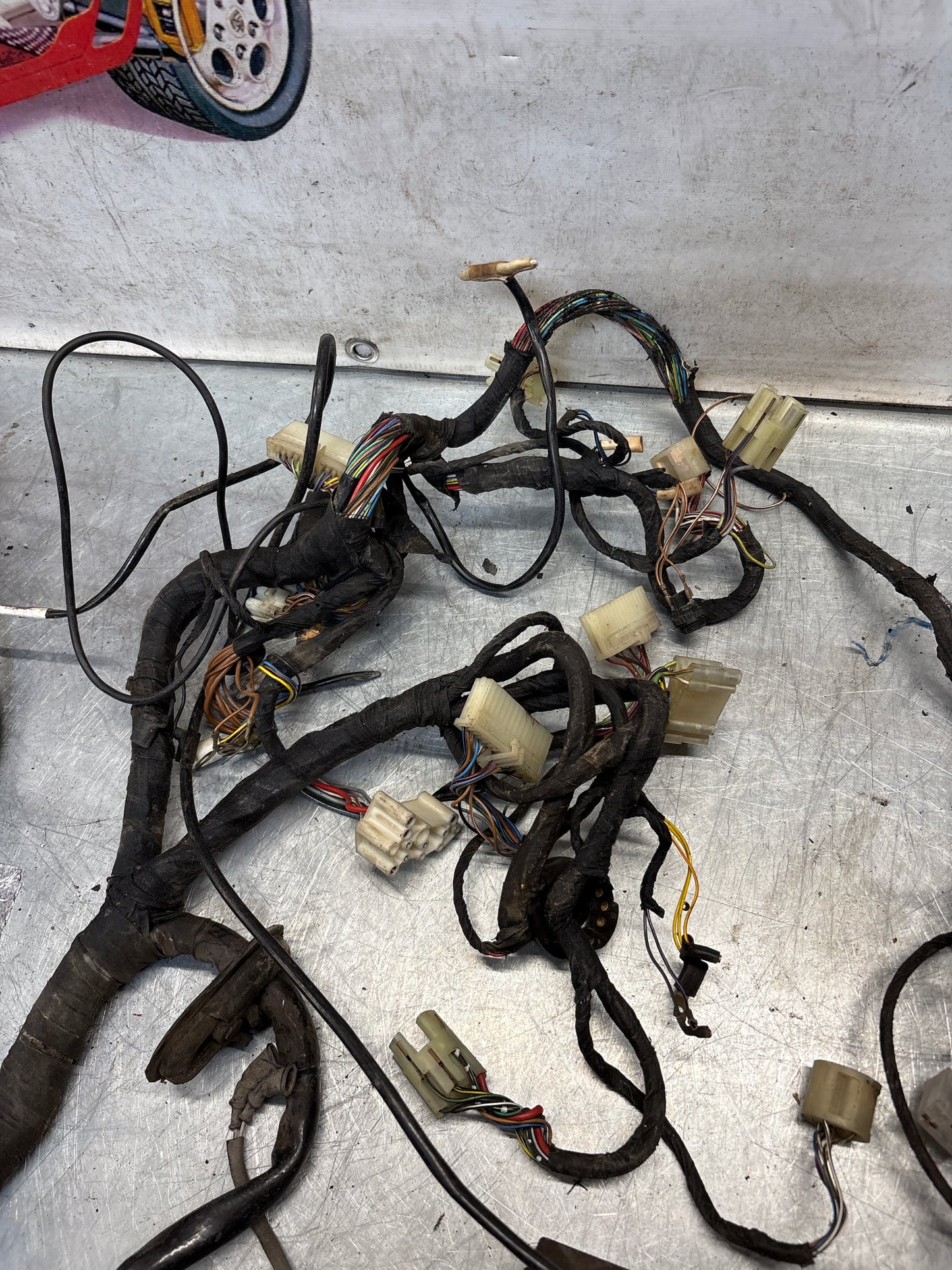 Porsche 928 1982/83 interior wiring loom, 92861200320, spares or repair