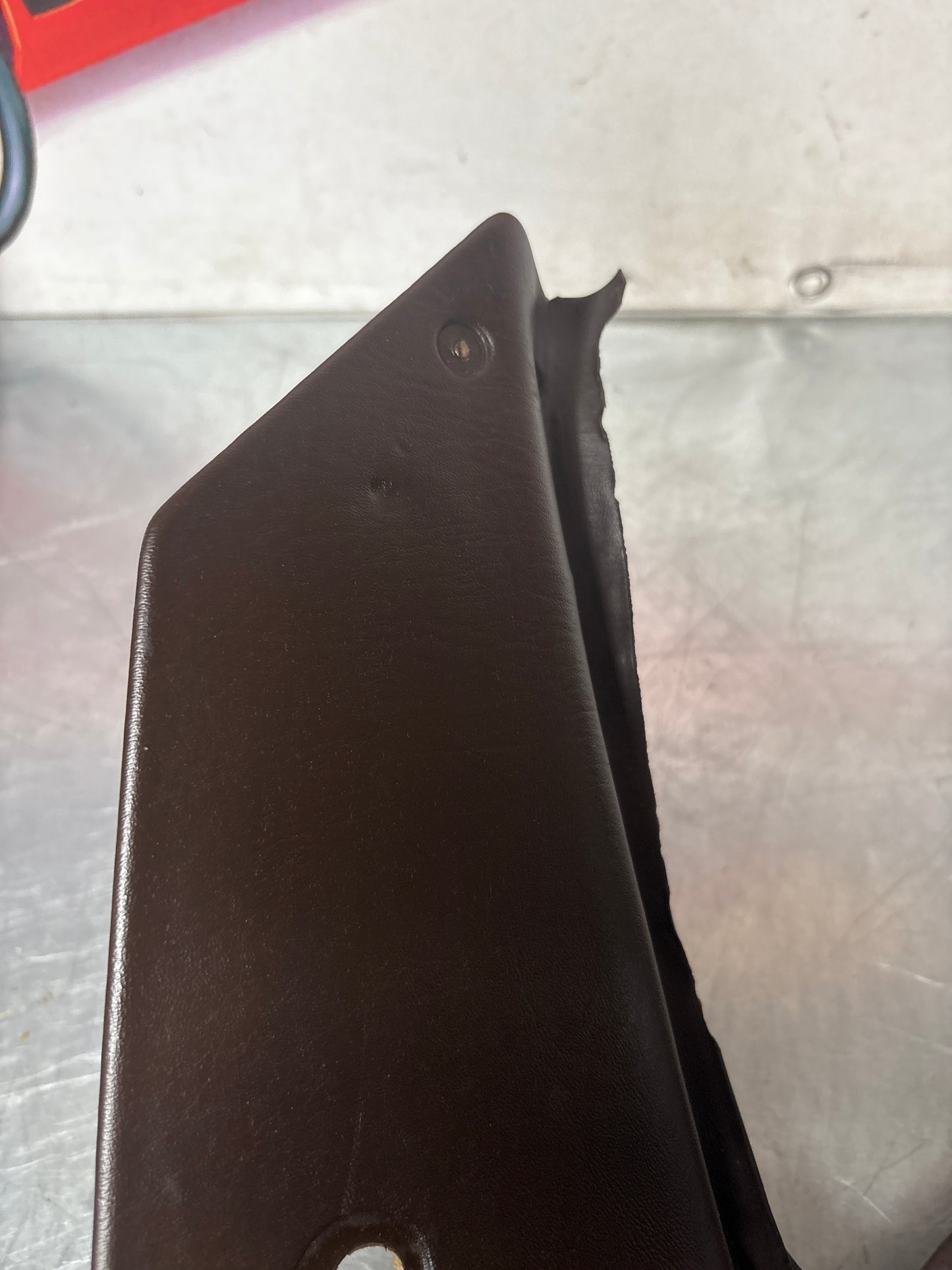 Porsche 944 924 brown rear interior C Post trims/cards. Quarter panel trim used 94455502101 94455502201