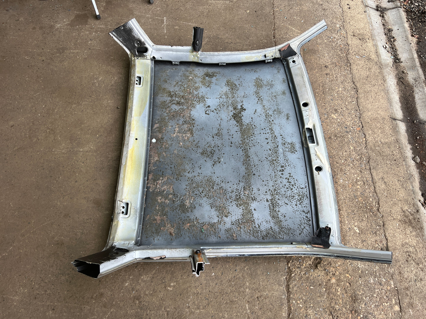 Porsche 924 944 roof panel cut non sunroof model used