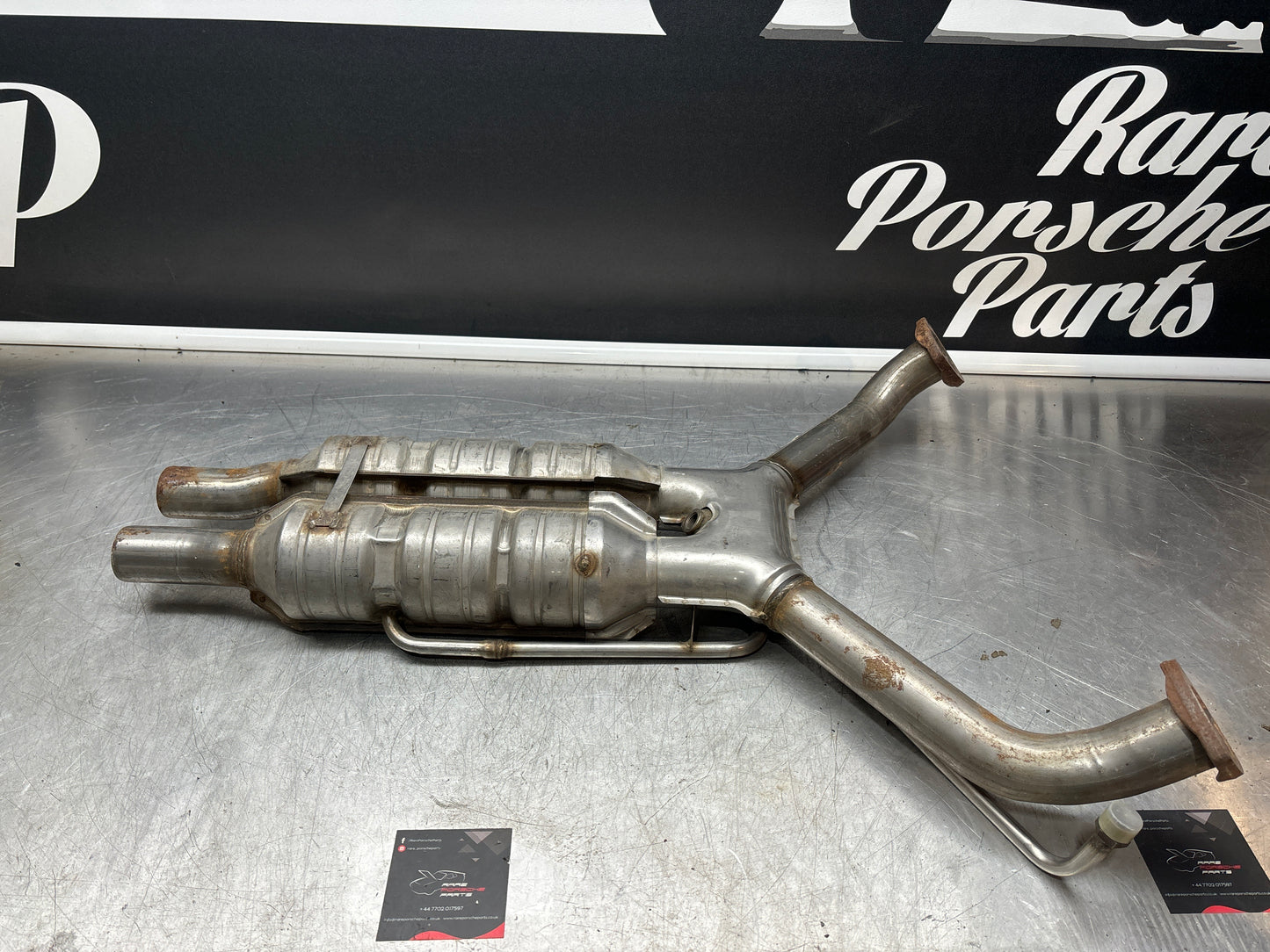 Porsche 928 S4 new exhaust catalytic converter 92811321901, NOS