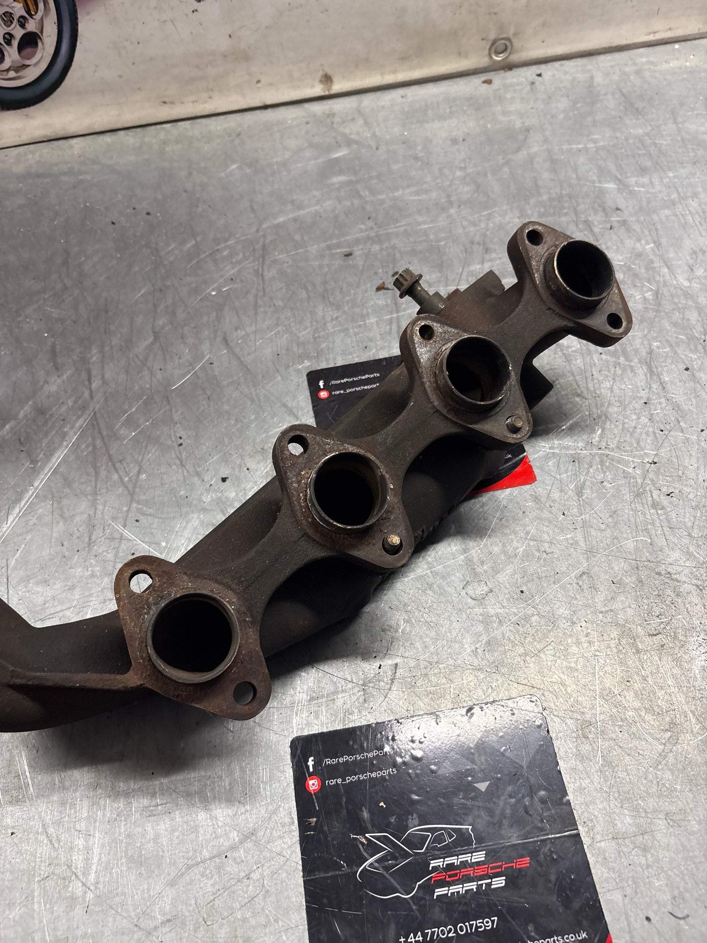 Porsche 924 Turbo exhaust manifold, used 9311115960R