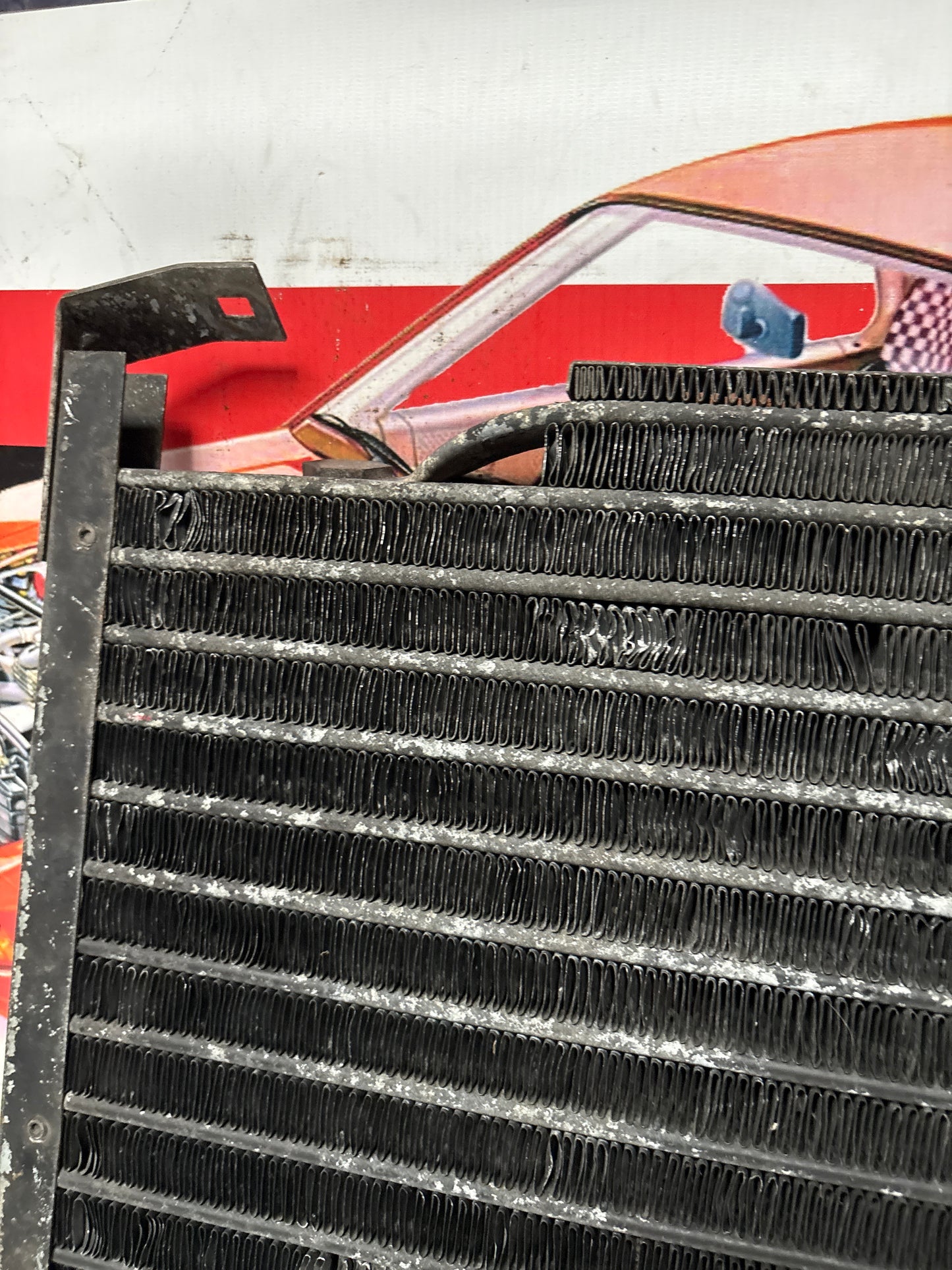 Porsche 928 AC Condenser, used 92857314303