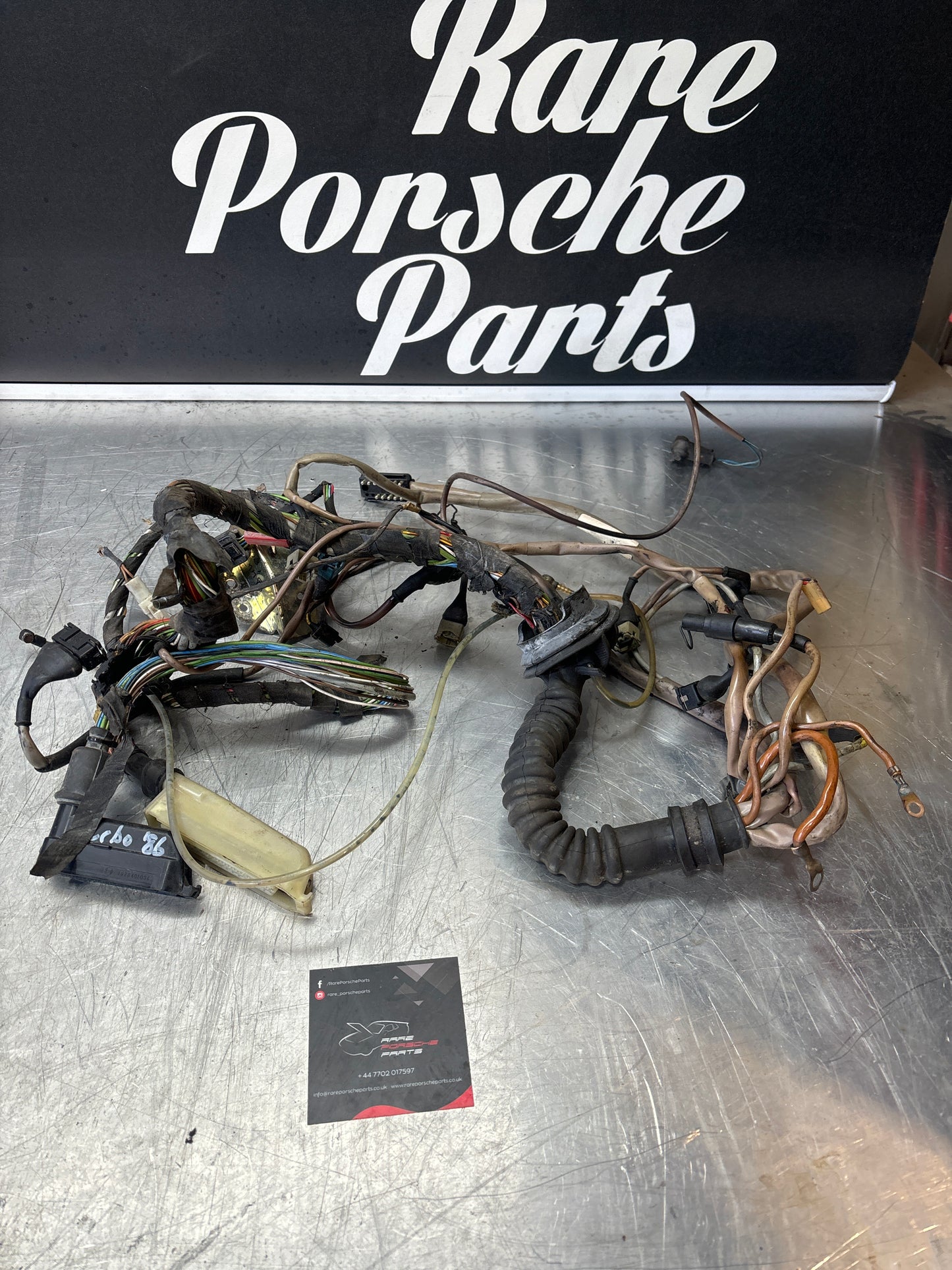 Porsche 944 2.5 Turbo 1986 engine wiring harness, loom 95160702101 Used