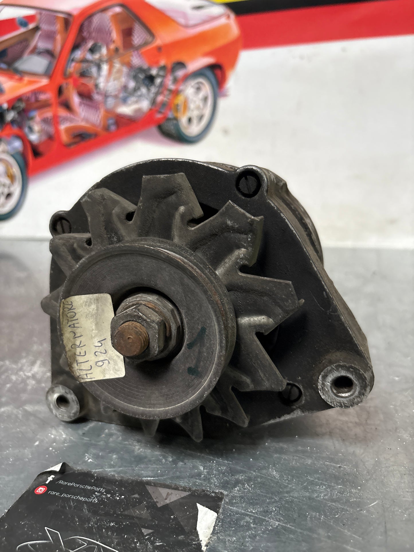Porsche 924 Bosch alternator, 0120469502 / 047903015 used