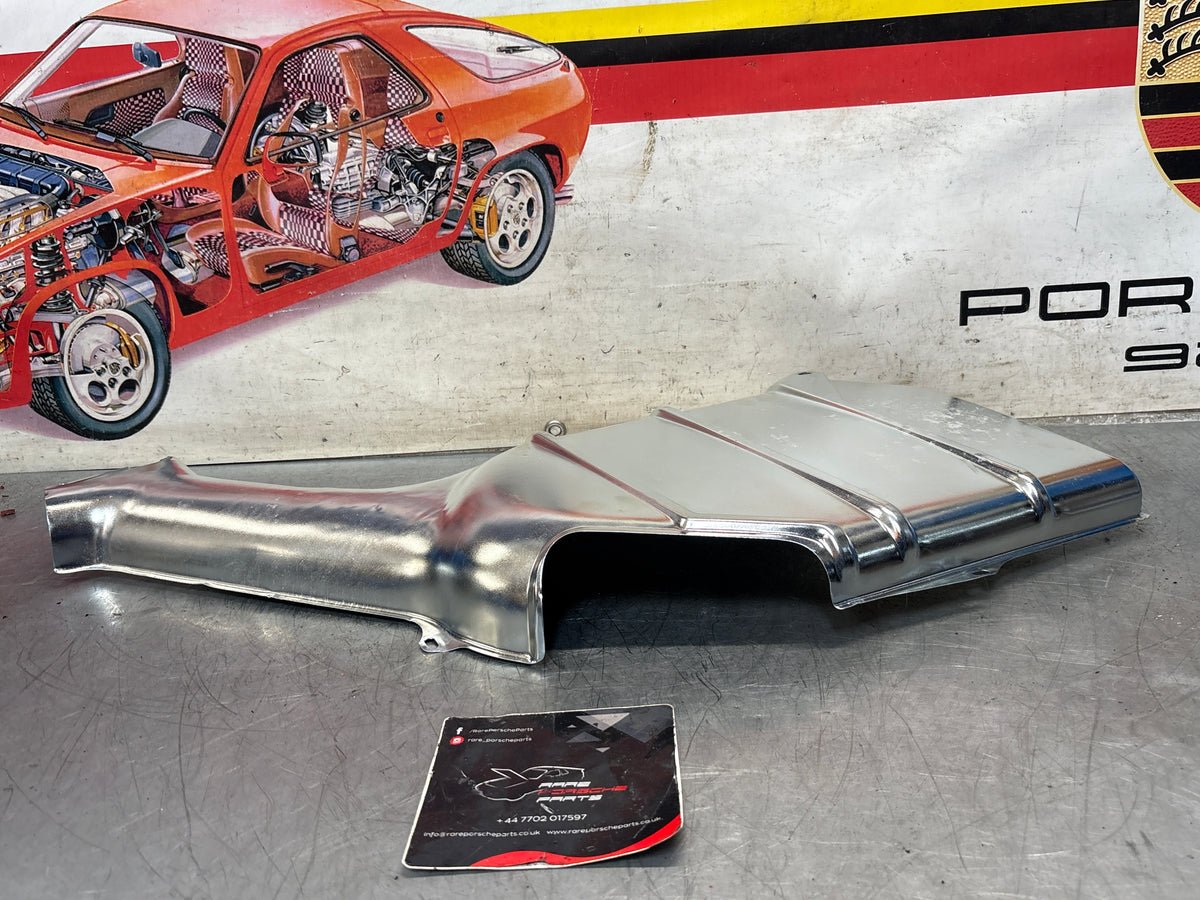 Porsche 928 S / S4 rear heat shield protection plate, refurbished 92850493204