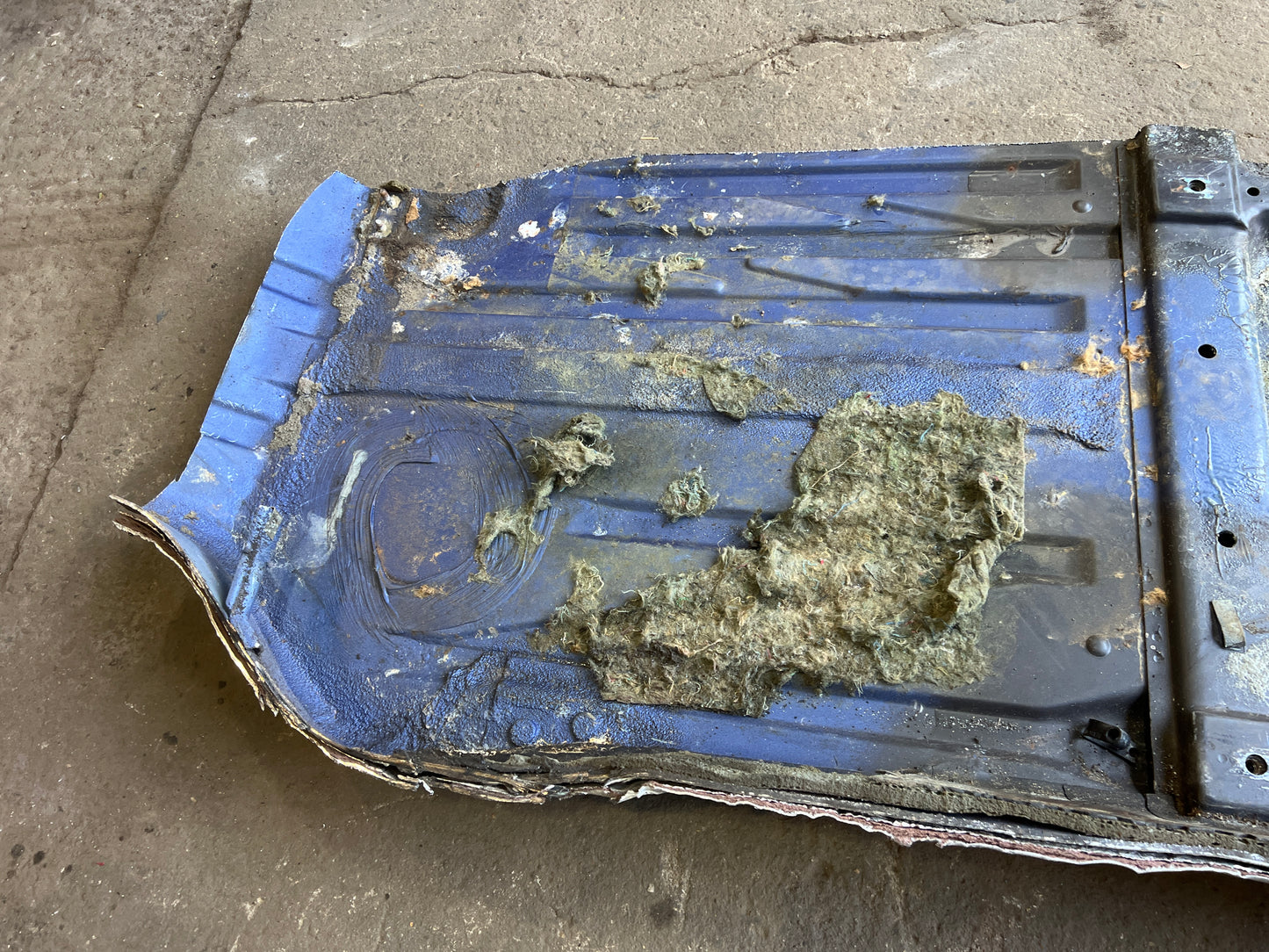 Porsche 944 S2 floor pan left  side 94450150100 spares or repair RHD