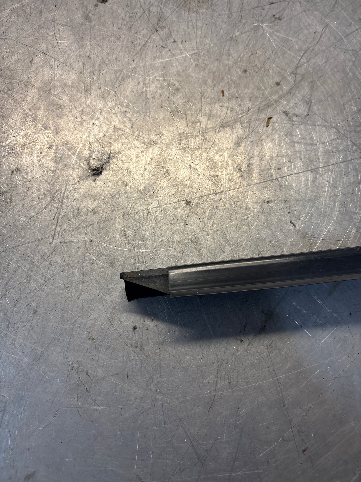 Porsche 944 85.5- left sill trim, used 94455112100