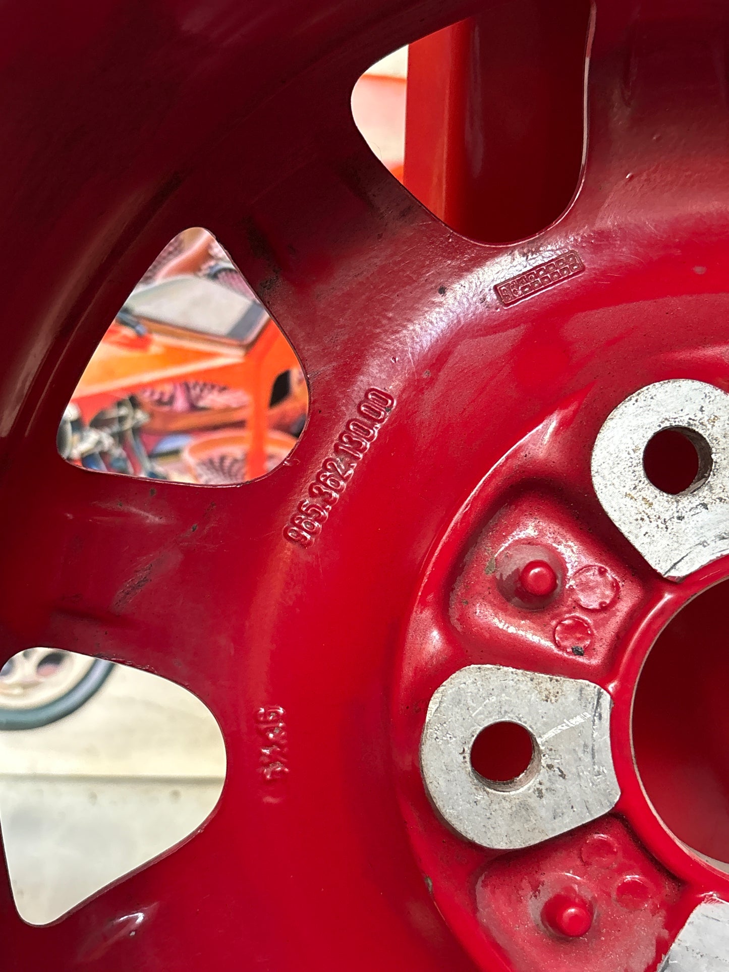 Porsche 965 911 Turbo Spare Wheel and Tire 96536213000