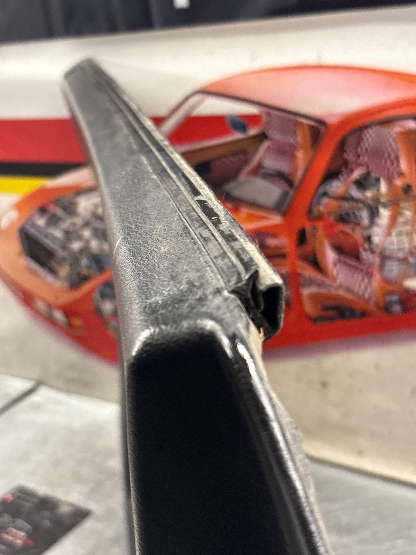 Porsche 944 left side Black door card, used 94455501701