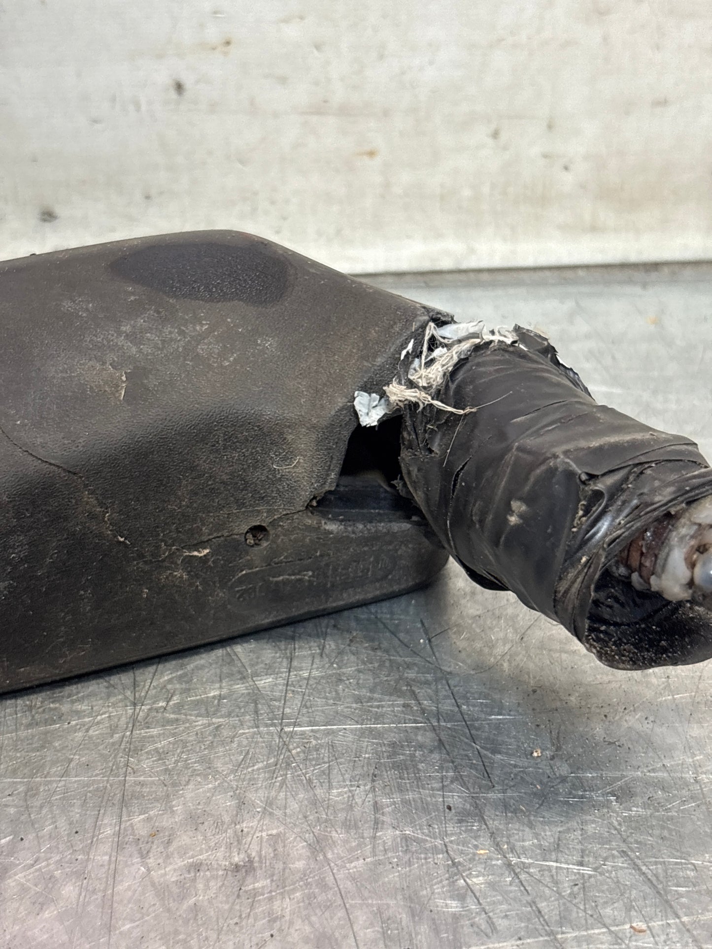 Porsche 924 early right side mirror, for spares or repair
